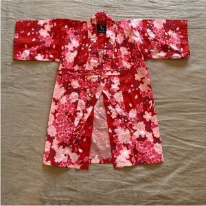 Midori Floral Blossom Baby and Toddler Japanese Yukata